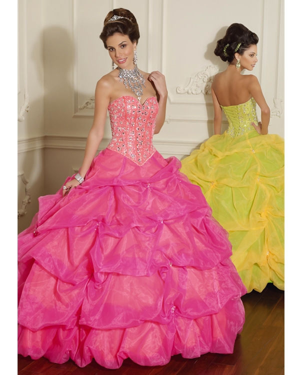 Light Plum Ball Gown Sweetheart And Strapless Lace Up Full Length Quinceanera Dresses With Sequins And Twist Drapes