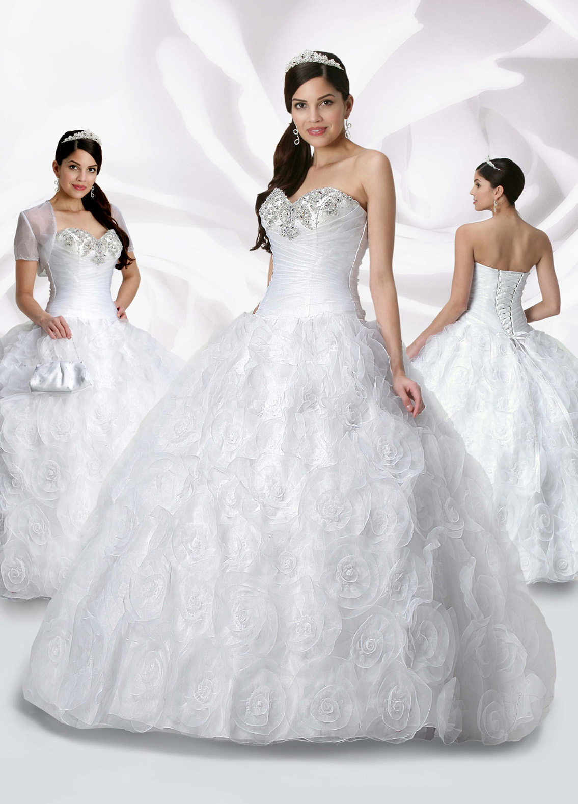 white ball gowns near me