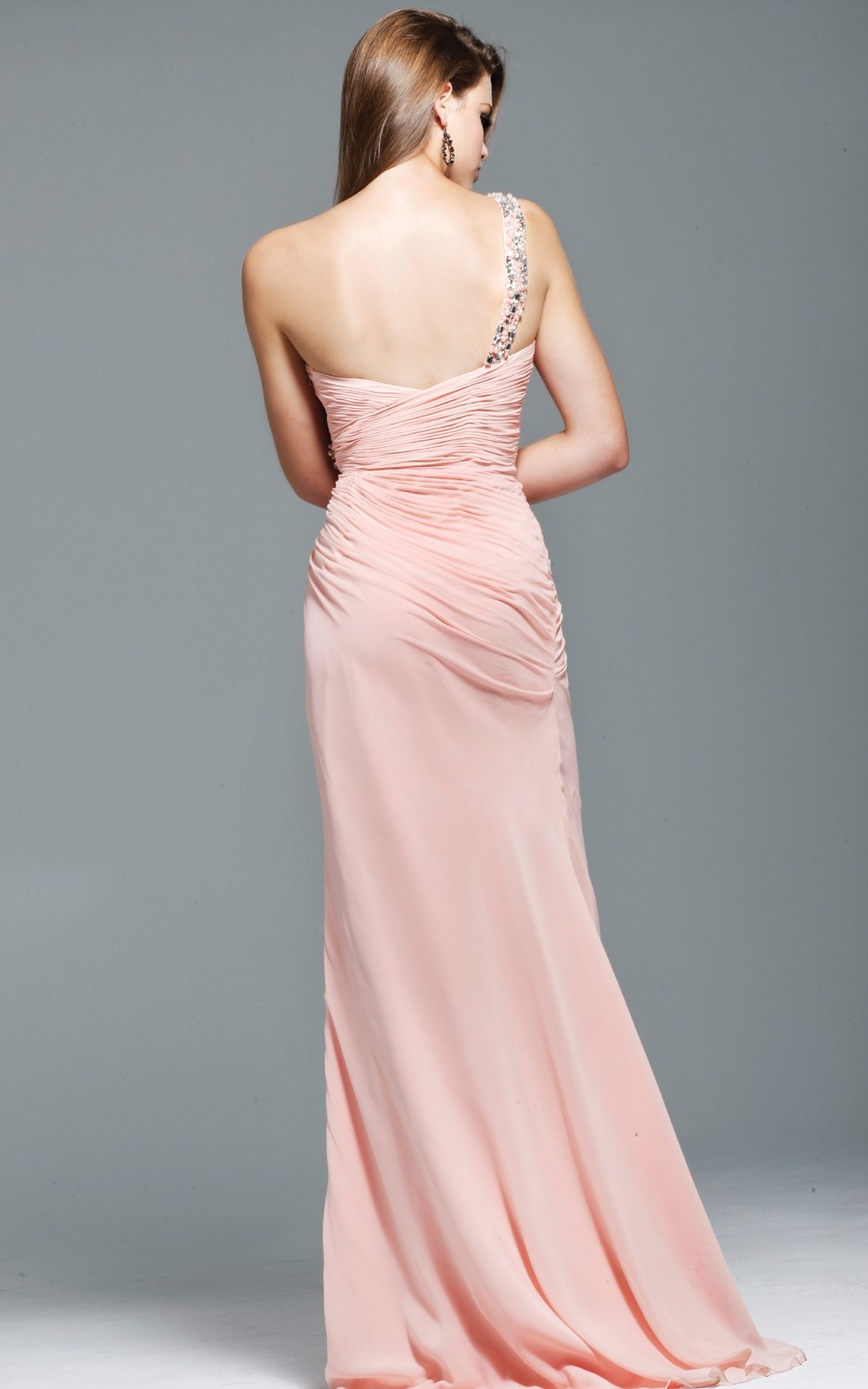pink sexy gown