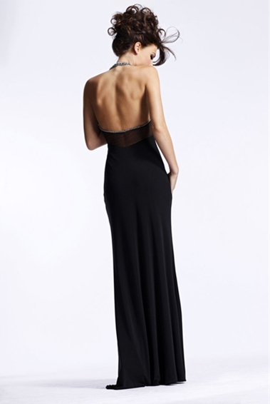 halter open back