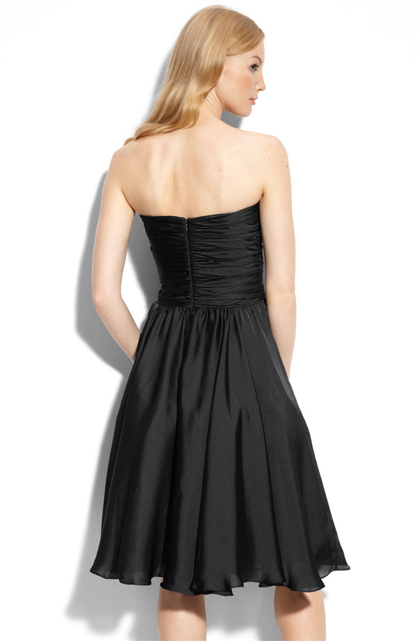sweetheart black dress