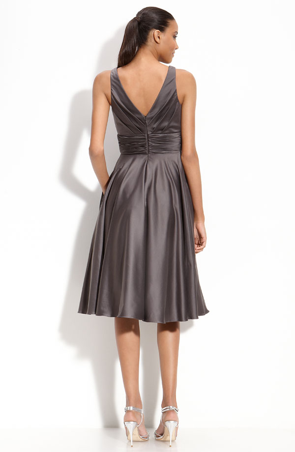 dark gray gowns