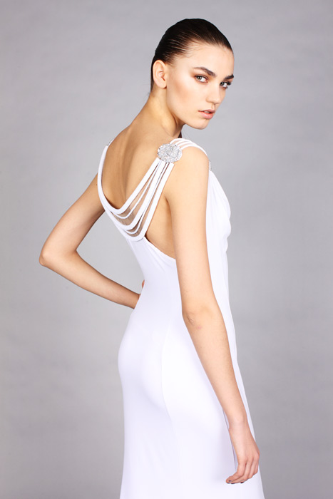 White sheath dress floor length dresses