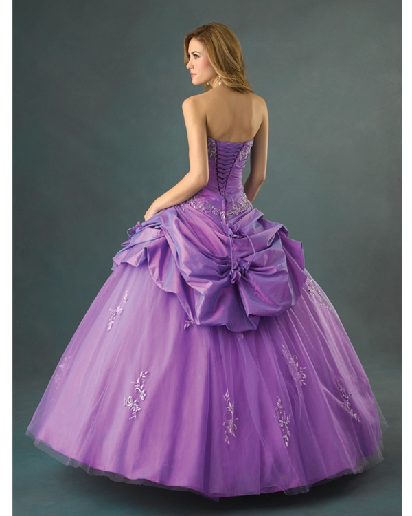 ball gown lavender